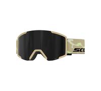 Scott - Máscaras de esquí - Shield Mojave Beige Amp Black Chrome S3 Beige one size