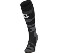 Scott Mid Long Camo Calcetines de motocross, gris-blanco, tamaño 39 40 41 para Hombres