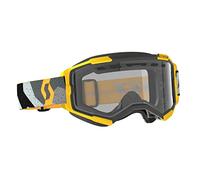 SCOTT Motocross Brille Fury Enduro, Camo - Grau Gelb, 403265
