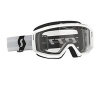Gafas de motocross SCOTT Primal Enduro blancas con plexiglás transparente