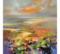 Scott Naismith Highland Terrain Lienzo Impresiones, Multicolor 40 x 40 cm