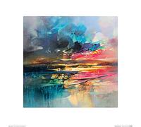 Scott Naismith Impresión artística (Disolving Shoreline), Papel, Multicolor, 40 x 40 cm