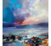 Scott Naismith Impresión en Lienzo Lacuna, Algodón, Multicolor, 1.80 x 40.00 x 40.00 cm