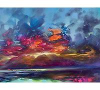 Scott Naismith Isla luz 60 x 80 cm Lienzo impresión, Multicolor