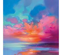 Scott Naismith WDC101324 - Lienzo Impreso (40 x 40 cm), Multicolor