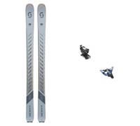 Scott - Packs esquí de travesía - Pack WS Superguide 88 2024 de Madera - Gris Gris 152 cm.160 cm.168 cm.144 cm