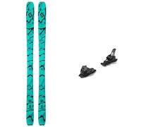 Scott - Packs (esquí + fijaciones) - Pack Sea 85 Mint Green 2027 de Madera - Azul Azul 160 cm.167 cm.174 cm.181 cm