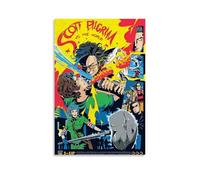 Scott Pilgrim Vs. The World- Pósteres impermeables para pared, impresión en casa, a prueba de humedad, fácil de instalar y resistente a la decoloración, estilo sin marco, 30 x 45 cm