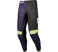 Scott Podium Pro Pantalones de motocross morados/verdes, verde, tamaño 28 para Hombres