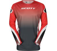 Scott Podium Pro Red Maillot de motocross, negro-rojo, tamaño M para Hombres