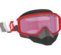 Scott Primal Camo Gafas de nieve blancas/rojas, blanco-rojo para Hombres