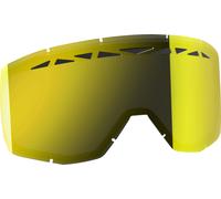 Scott Primal/Hustle/Tyrant/Split ACS Enhancer Snow Cross Lente de repuesto, amarillo espejado, Talla única