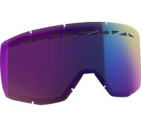 Scott Primal/Hustle/Tyrant/Split ACS Enhancer Snow Cross Lente de repuesto, Espejo azul/morado, Talla única