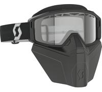 Scott Primal Safari Facemask Gafas de nieve, negro-blanco para Hombres