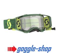 Gafas De Motocross Enduro Scott Prospect Wfs Roll-Off - Verde / Amarillo / Negro