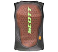 Scott - Protector de espalda - Airflow Junior Evening Grey/Glow Green - Talla S - Rojo Rojo S