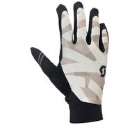 Scott - Ropa MTB - Traction LF Gloves Cotton White de Silicona - Talla S - Blanco Blanco S