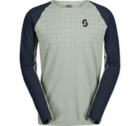 Scott - Ropa MTB - Trail Vertic Pro LS Tee M Spray Grey Dark Blue - Talla XL - Gris Gris XL