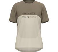 Scott - Ropa MTB - Vertic DRI SS Tee M Cotton White Toast Beige - Talla L - Blanco Blanco L