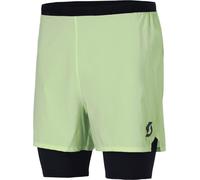Scott - Ropa para trail running - Endurance Tech Hybrid Shorts M Acid Yellow Black - Talla L - Amarillo Amarillo L