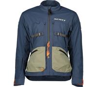 Scott Superlight Chaqueta textil de moto, verde-azul-marrón, tamaño S para Hombres