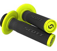 Scott SX II Lock-On Juego de puños + levas, negro/amarillo, Talla única