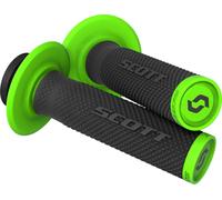 Scott SX II Lock-On Juego de puños + levas, negro/verde, Talla única