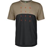 SCOTT Tee M's Trail Flow Dri Ss - Hombre - Gris / Negro - talla S- modelo 2025