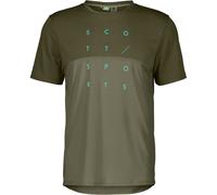 SCOTT Tee M's Trail Flow Dri Ss - Hombre - Verde - talla M- modelo 2025