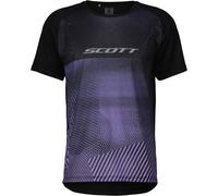 SCOTT Tee M's Trail Tuned Ss - Hombre - Negro / Violeta - talla S- modelo 2025