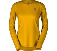 SCOTT Tee W Endurance Tech Ls - Mujer - Narnaja / Amarillo - talla L- modelo 2026