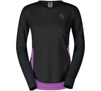 SCOTT Tee W Endurance Tech Ls - Mujer - Negro / Violeta - talla M- modelo 2025