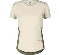 SCOTT Tee W's Endurance Tech SS, blanco y verde, M