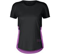 SCOTT Tee W's Endurance Tech Ss - Mujer - Negro / Violeta - talla XS- modelo 2025