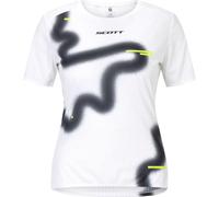 SCOTT Tee W's RC Run SS, negro/blanco, L