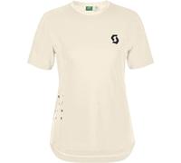 SCOTT Tee W's Trail Vertic Dri Ss - Mujer - Blanco / Beige - talla XS- modelo 2025