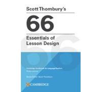 Scott Thornbury S 66 Essentials Of Lesson Design Paperback