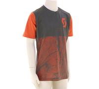 Scott Trail Vertic 10 SS Niños Camiseta para ciclista 128 Naranja