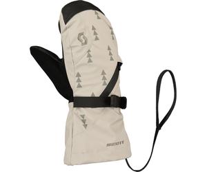 Scott Ultimate Premium Manoplas para motos de nieve para niños, gris-beige, tamaño L