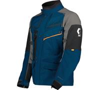 Scott Voyager Dryo Chaqueta textil de moto impermeable, gris-azul, tamaño XL para Hombres