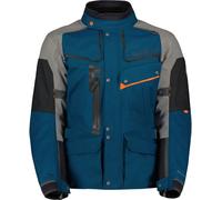 Scott Voyager Dryo, chaqueta textil impermeable M male Azul Oscuro/Gris