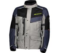 Scott Voyager Dryo, chaqueta textil impermeable XS male Gris/Azul Oscuro