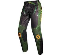 Scott X-Plore Pantalones de motocross, negro-verde, tamaño 32 para Hombres