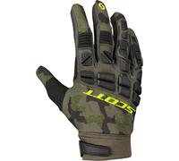 Scott X-Plore Pro Guantes de motocross, verde-amarillo-multicolor, tamaño M para Hombres