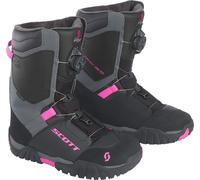 Scott X-Trax Evo SMB Botas de mujer para motos de nieve, negro-rosa, tamaño 40