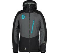 Scott XT Shell Chaqueta para motonieve para damas, negro-gris-azul, tamaño M para Mujer