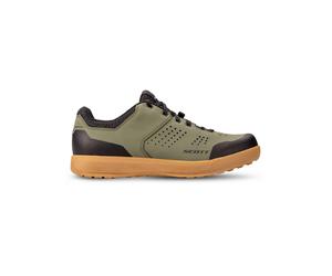 Scott - Zapatillas MTB - Shoe Mtb Shr-Alp Flat Lace Moss Green/Black - Talla 45 - Verde Verde 45