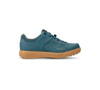 Scott - Zapatillas MTB - Shoe W'S Mtb Shr-Alp Flat Lace Petrol Blue/Mint Green para Mujer - Talla 40 - Azul Azul 40