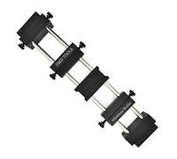 SCOTTCHEN Soporte para piedra de afilar de puente de fregadero de 61 cm, base de piedra de afilar, ajustable, expandible, antideslizante, de aluminio, acero inoxidable para un fácil afilado