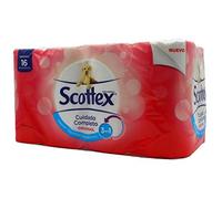 Scottex Hygiene - Papel higiénico, 16 rollos
